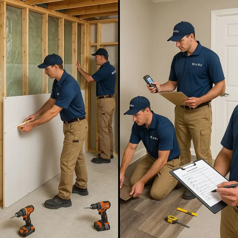 Repairs and Reconstruction process in Lancaster, SC