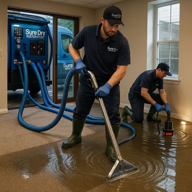 Water Extraction and Removal process in Lancaster, SC